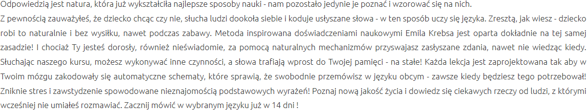 Efektywny Kurs Językowy Efektywna Metoda Nauki Pabianice
